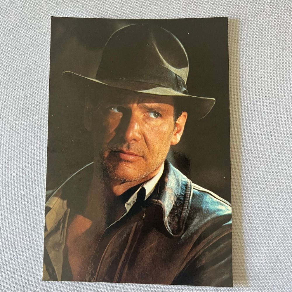 Vintage‎ Indiana Jones & The Last Crusade Postcard/Photo 4X6 unused Lot of 9